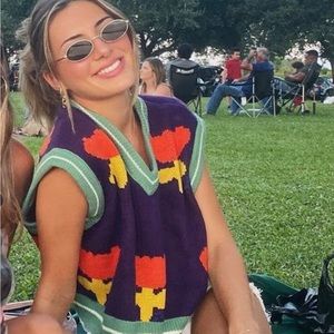 Adorable Boxy Sweater Vest